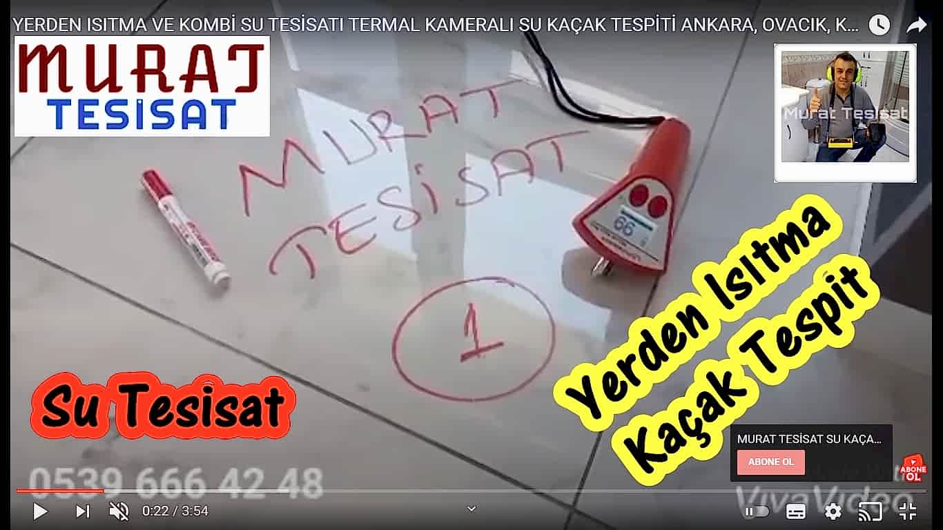 SU KAÇAĞI TESPİTİ NASIL YAPILIR ?